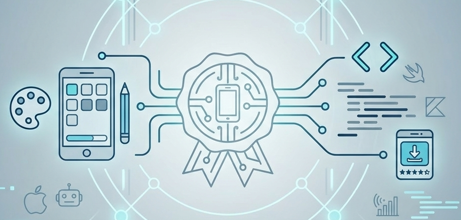 Certifica tus conocimientos en diseño y programación móvil