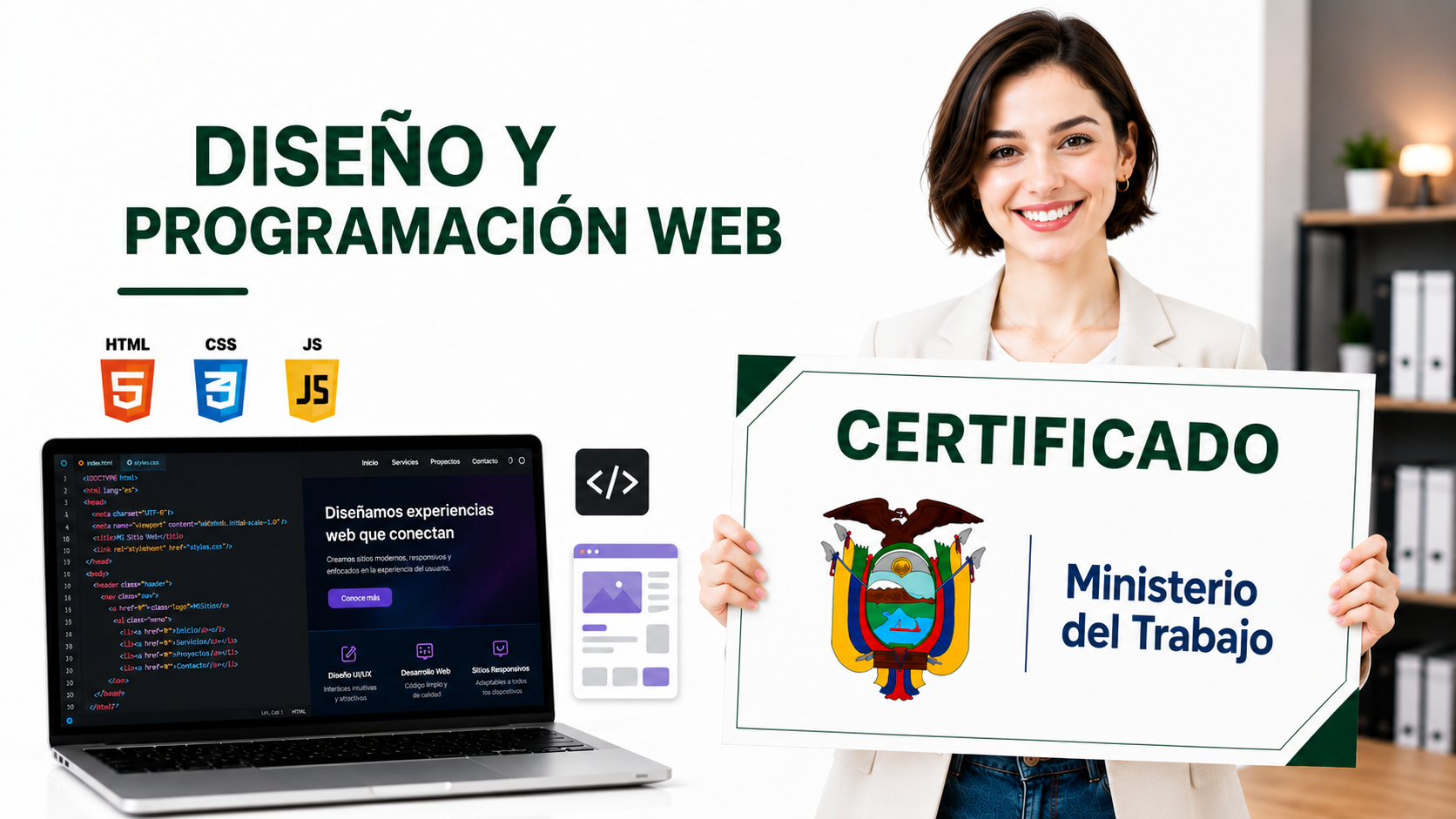 Certifícate en Diseño y programación web