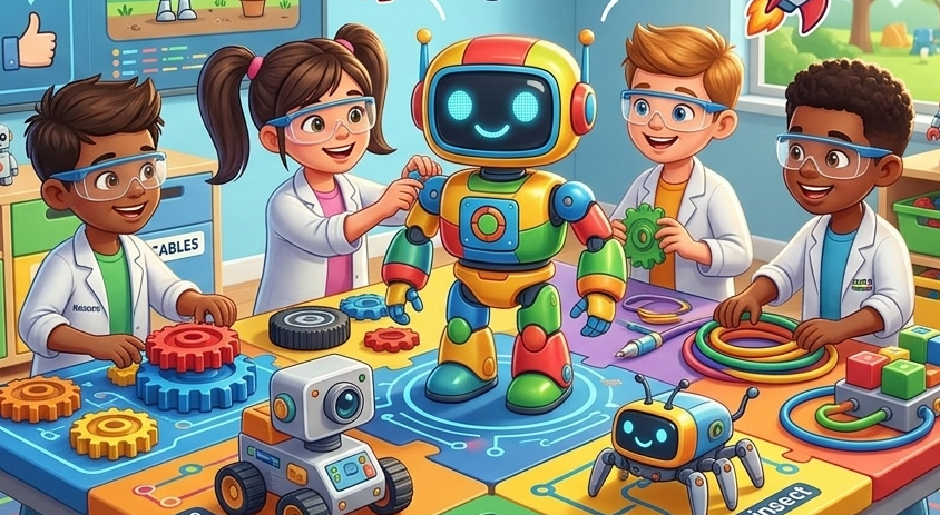 Robótica Educativa para docentes: Innovación y diseño de proyectos con Inteligencia Artificial