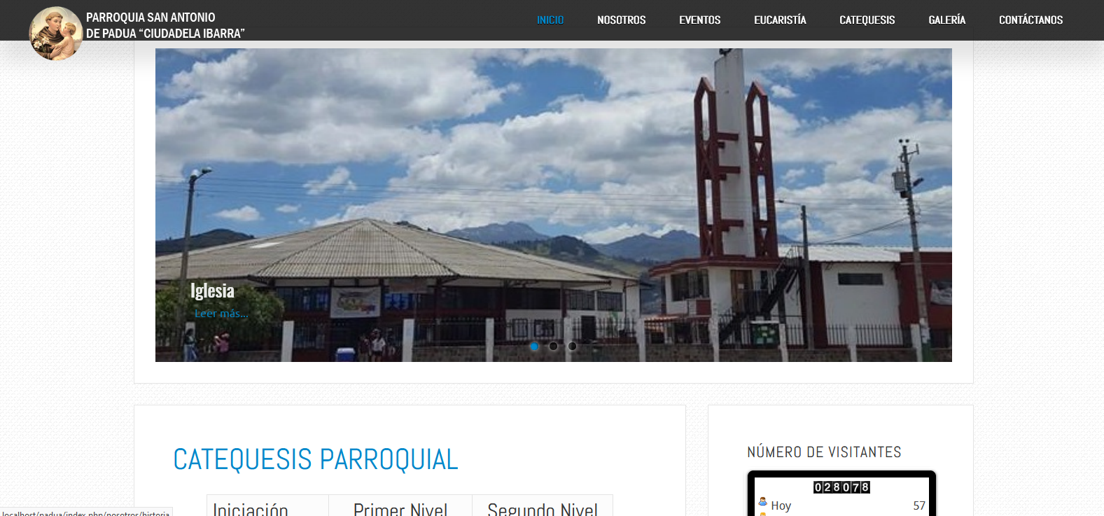 Iglesia San Antonio de Padua Ciudadela Ibarra