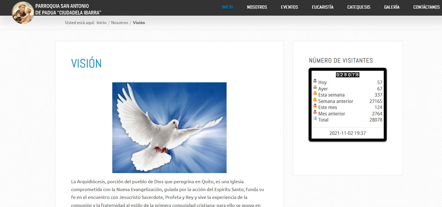 Iglesia San Antonio de Padua Ciudadela Ibarra