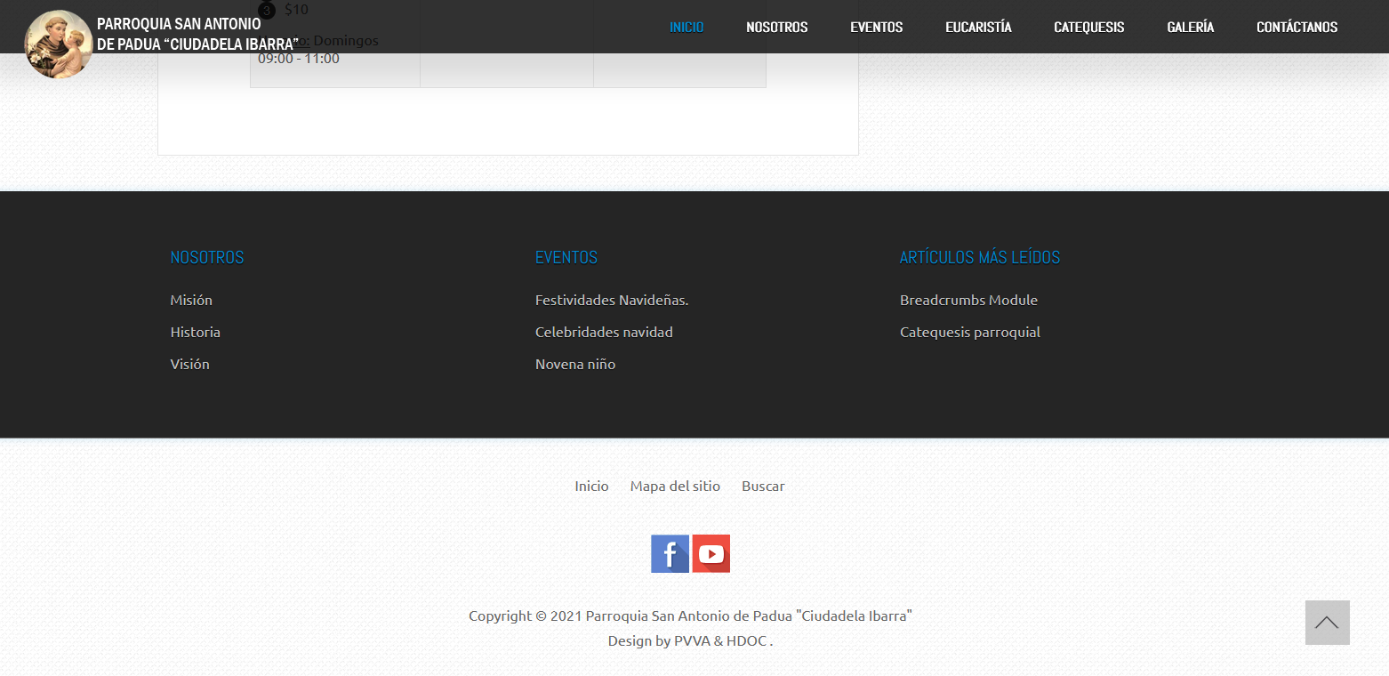 Iglesia San Antonio de Padua Ciudadela Ibarra