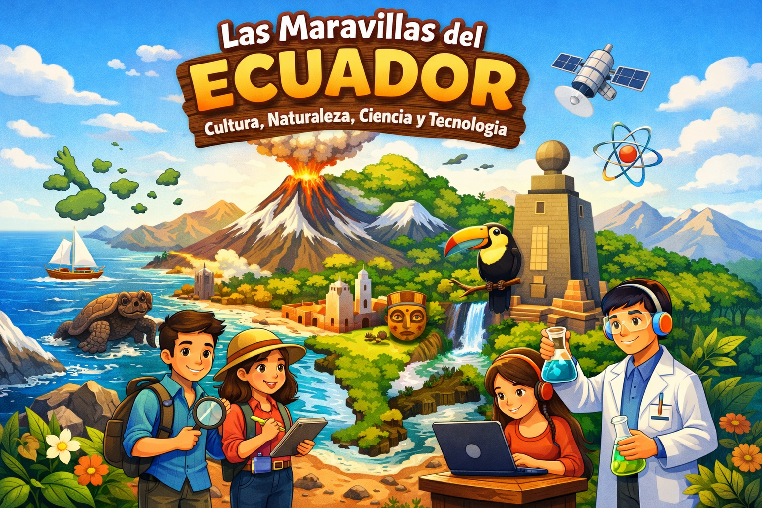 E3 - Las Maravillas del Ecuador: Cultura, Naturaleza, Ciencia y Tecnología